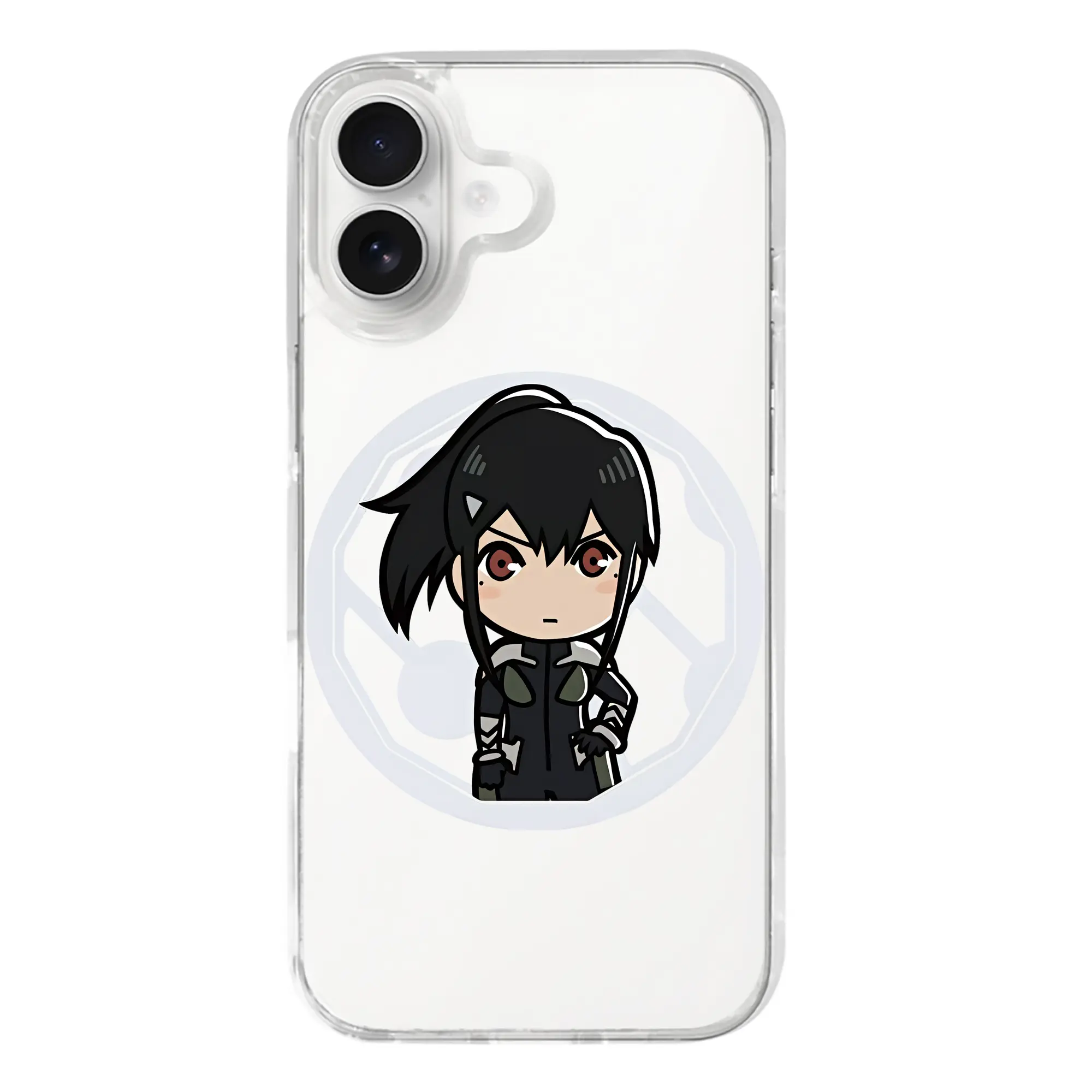 怪獣8号 グッズ,亜白ミナ - iPhone 17シリーズ 透明スマホケース – 薄型・耐衝撃・精密フィット保護カバー